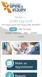 Mobile Screenshot of ffspineinjurycenter.com